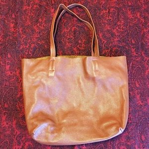 Damero Leather Shoulder Bag